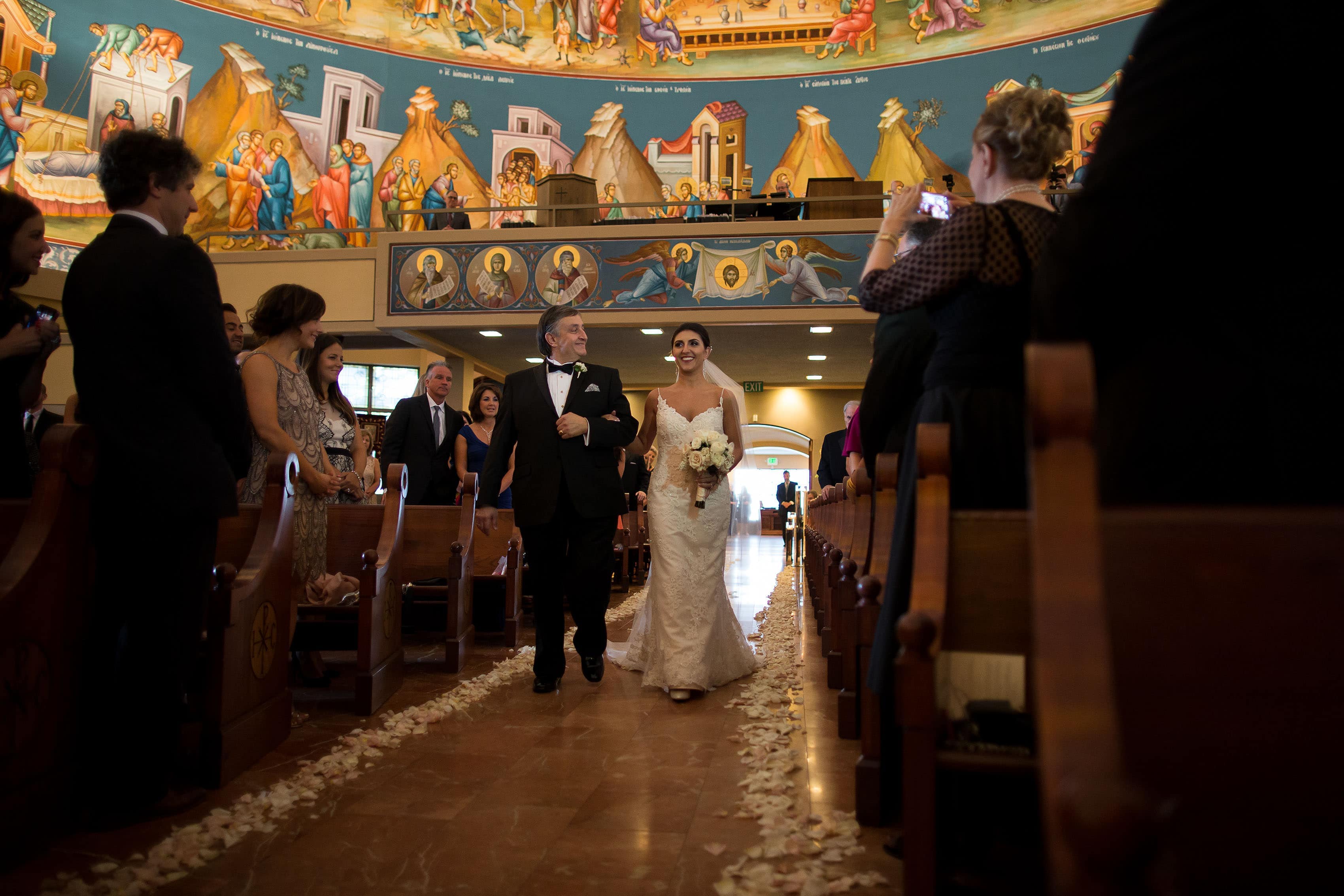 Denver Greek Grand Hyatt wedding