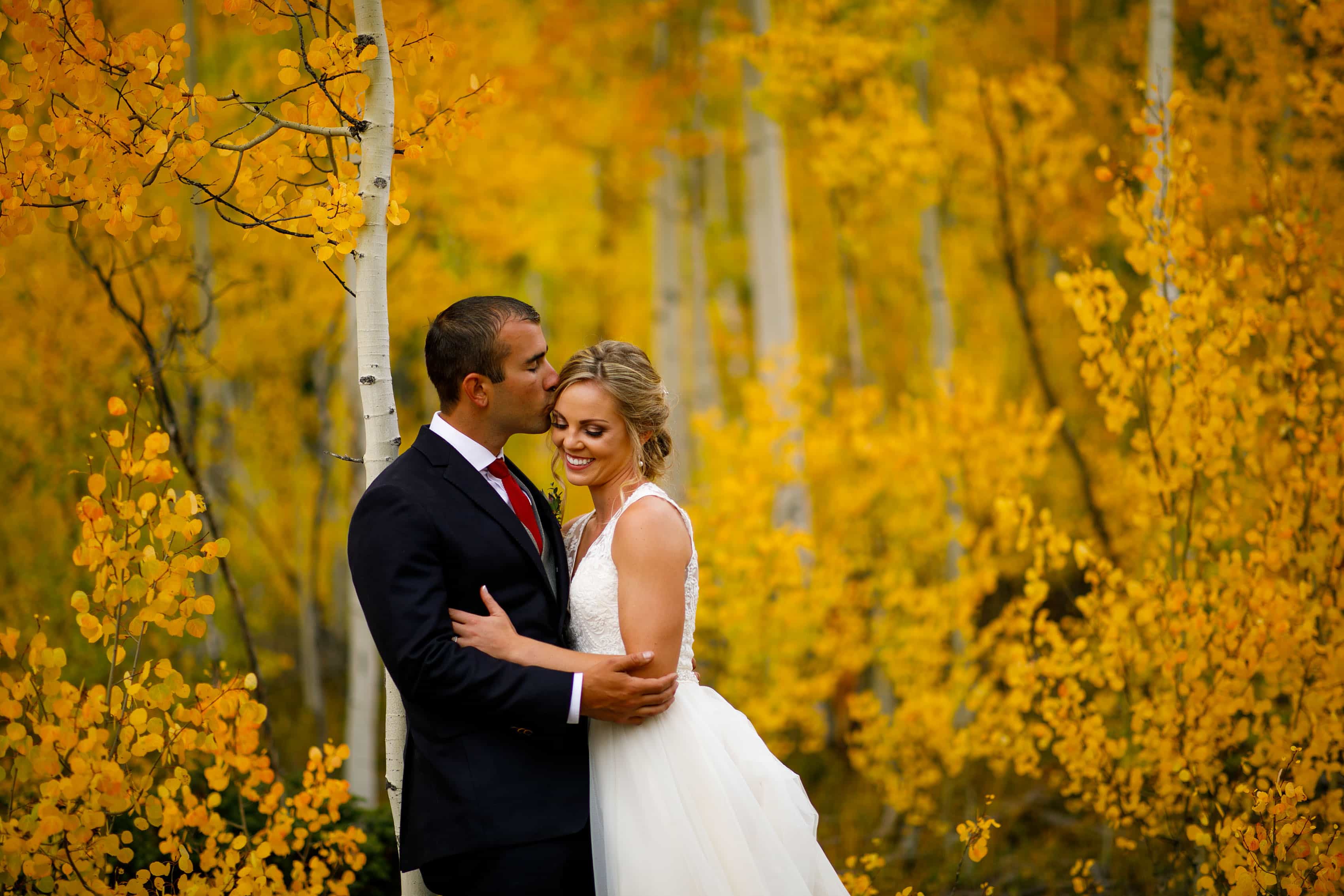 Meghan & Kevin’s Fall Colors Wedding at Camp Hale