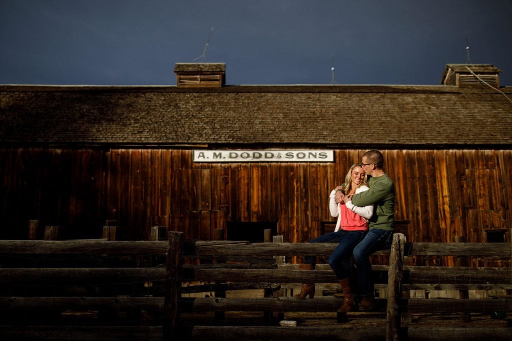 Rustic Barn Engagement | Kinsey & Sam