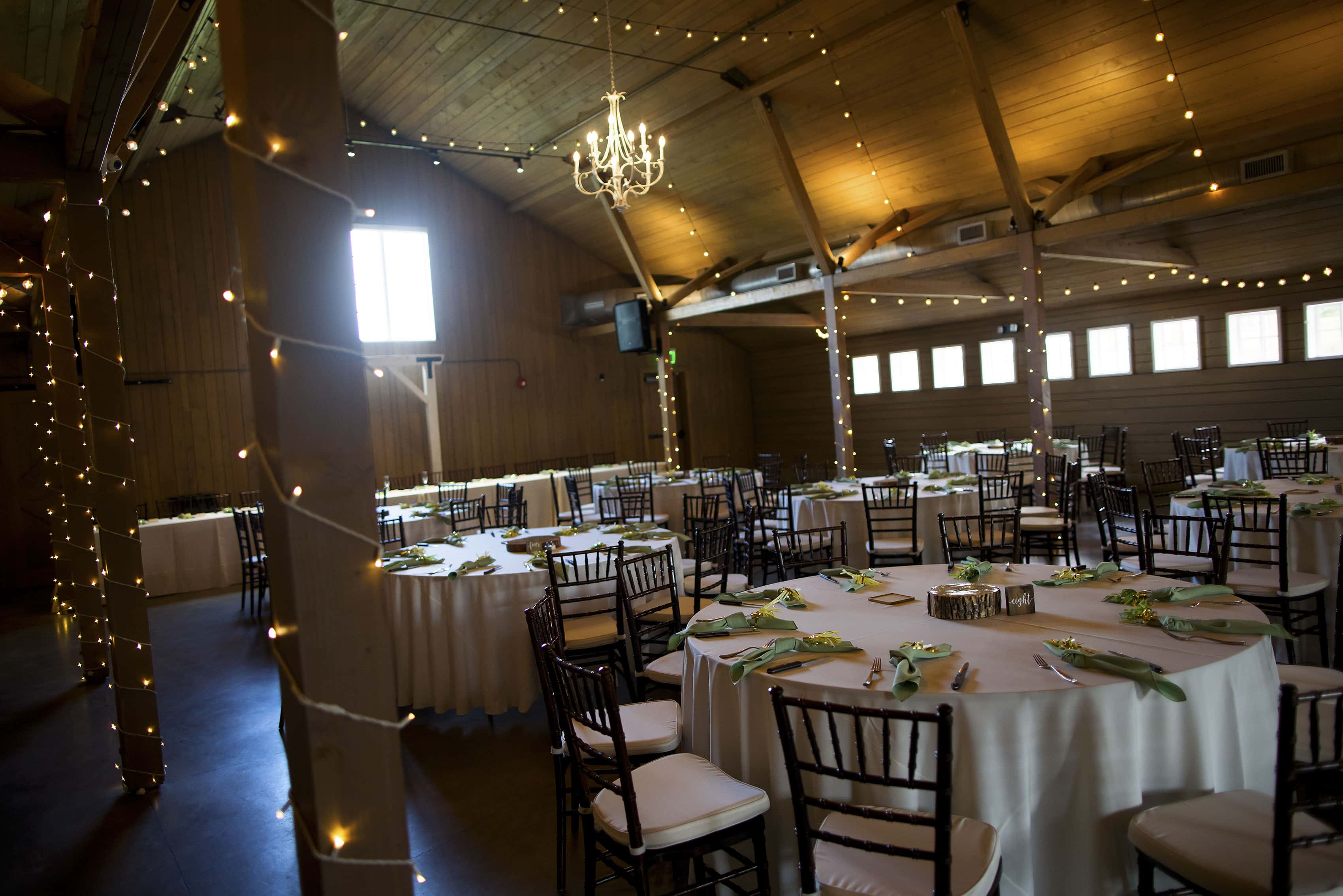 The Barn at Raccoon Creek wedding venue