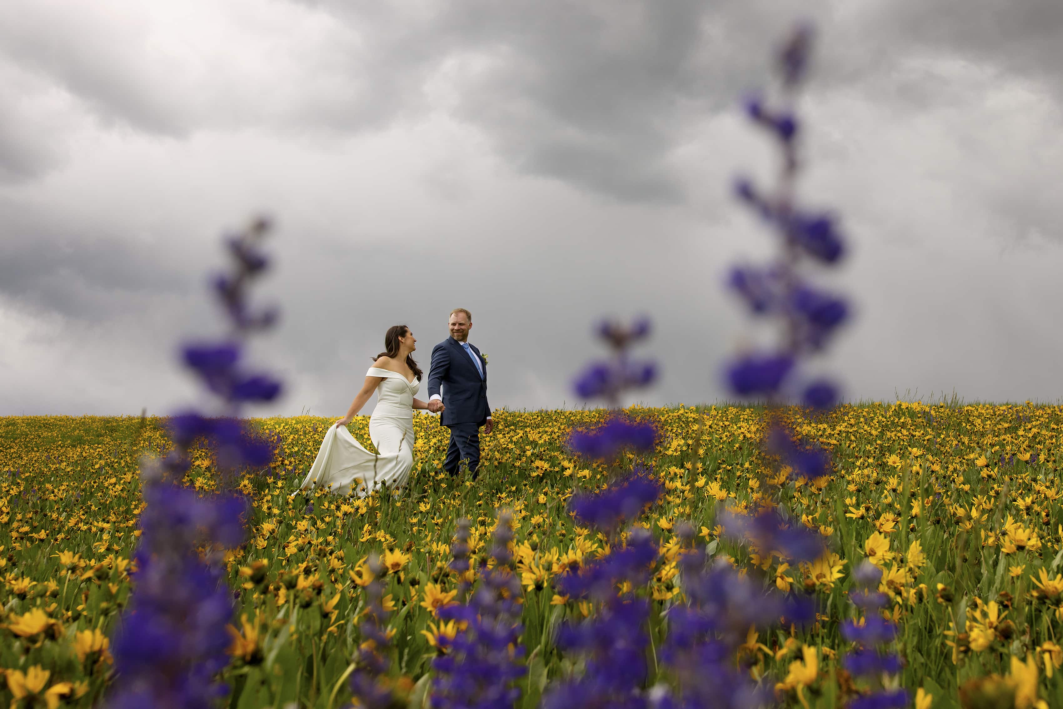 Wildflower Micro Wedding in Steamboat Springs | Rebecca & Noel
