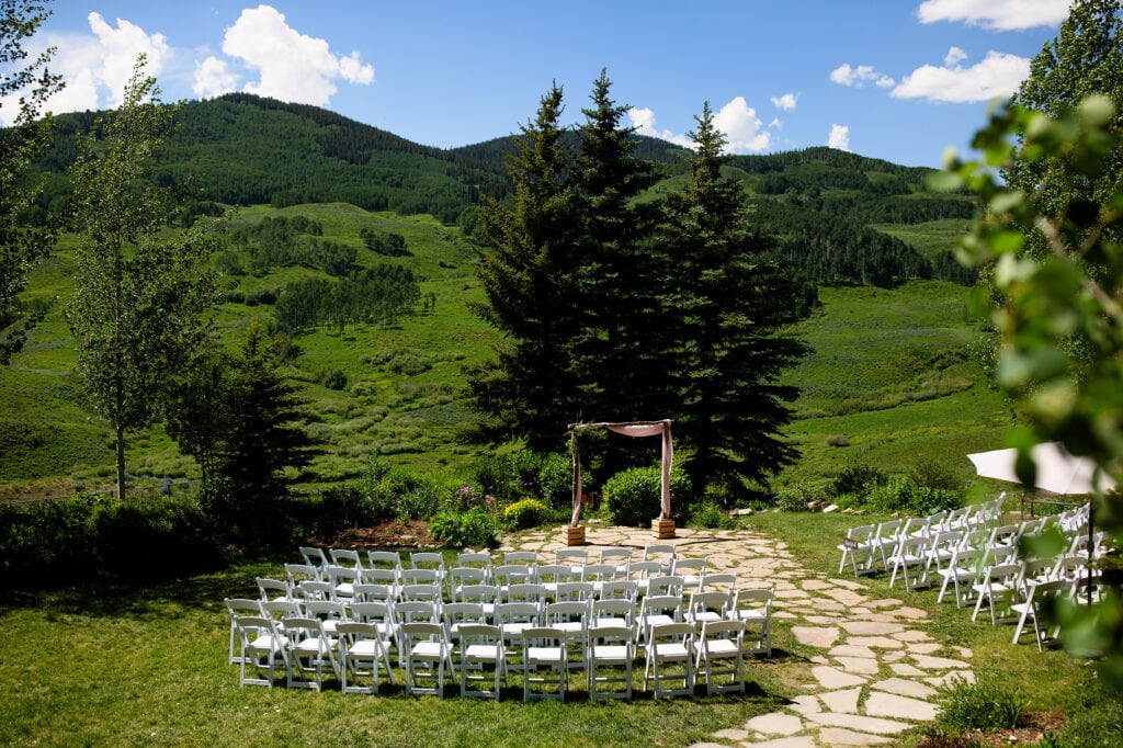 Mountain Wedding Garden